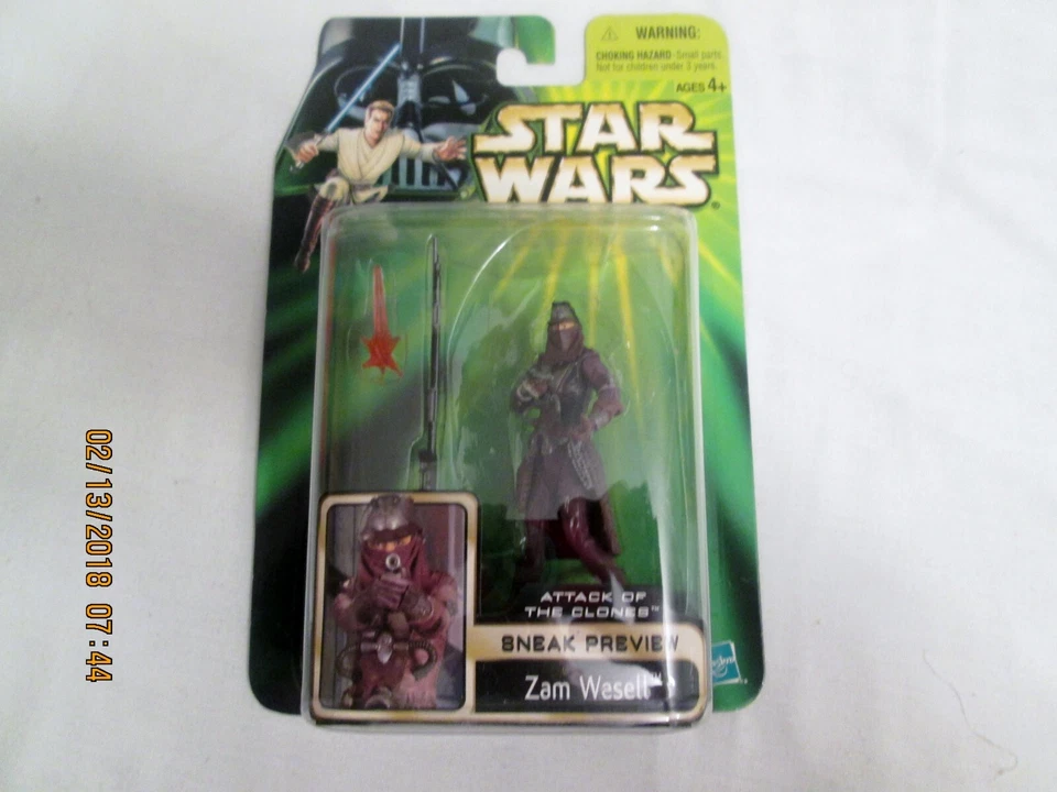 Vista previa de Sneak AOTC Zam Wesell, NUEVO, SIN ABRIR Foto 1 de 1