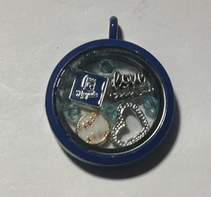 Kansas City Royals MLB Memory Charm Locket w/ 22 IN chain NEW - Picture 1 of 3