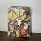Vintage metal Girl And Boy Print single light switch cover plate New Handmade