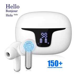Auricolari Traduttore Bluetooth AI 2025 150+ Lingua Traduttore Tempo Reale Auricolari - Foto 1 di 14