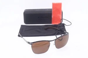 NEW IC BERLIN MODEL TEGELER SEE GUN METAL BLACK AUTHENTIC SUNGLASSES 56-15 - Picture 1 of 4