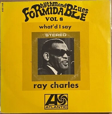 RAY CHARLES - What'd I Say (3:05) / Part 2 (1:59) - 1969 Atlantic 7" P/S HEAR - Image 1 of 2