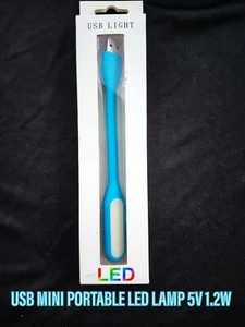 USB Mini Portable USB LED Lamp 5V 1.2W Super Bright Book/emergency light - Picture 1 of 5