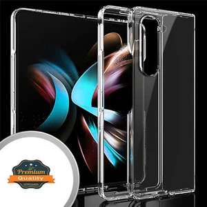 Für Samsung Galaxy Z Fold 5 Transparent PC Hart TPU Hybrid Stoßfest Case Hülle - Bild 1 von 8