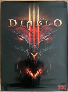 Diablo III 3 RARE PC 59cm x 80cm Promotional Poster #3 - Picture 1 of 2