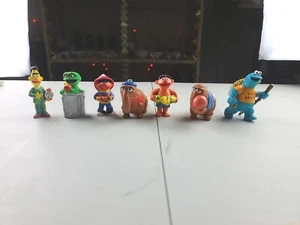 Muppets Inc Applause Tara Toys Sesame Street Pvc Figures Cake Toppers Lot of 7 - Picture 1 of 22