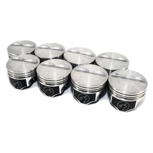 Speed Pro H860CP40 4.040 Bore Pistons 5.7 Rod for Chevy 383 Flat Top Small Block - Foto 1 di 5