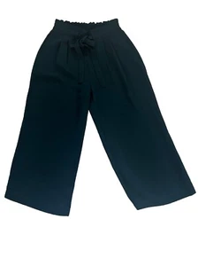 DR2 Daniel Rainn Pantalones Cortos Pierna Ancha Cintura Atada Verde Azulado Océano Mujer’s Pequeños - Imagen 1 de 5