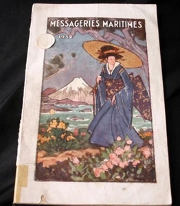 Cie Des Messageries Maritimes Handbook 1932 Guide - Picture 1 of 10