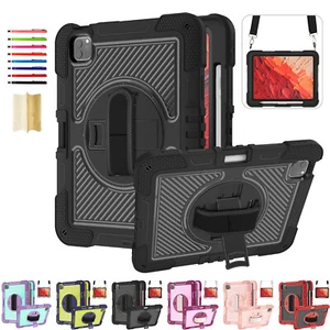Handle Tablet Case For iPad Pro 11/Air 2024/Mini 7/10th 10.9" Stand Cover Strap - Picture 1 of 57