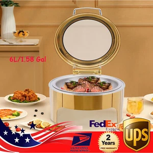 Scaldapiatti da buffet in acciaio inox 6L scaldapiatti da buffet e scaldapiatti - Foto 1 di 12