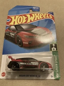 2022 Hot Wheels NISSAN LEAF NISMO RC_02 100/250 HW Green Speed 2/5 RED - Picture 1 of 4