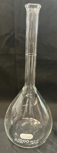 Pyrex 1000ml Nr. 5580 LABORGLAS Volumenkolben - Bild 1 von 3