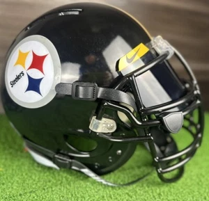 Pittsburgh Steelers Custom Full Size Football Helmet Adult Medium - Picture 1 of 6