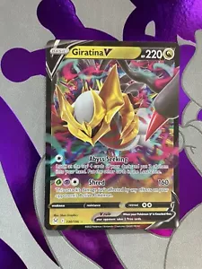 Giratina V 130/196 - Lost Origin - Pokemon TCG Card - NM - Picture 1 of 2