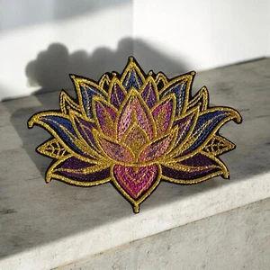Gilded Mirage Lotus Muti Sizes and Styles 2.80" X 3.88" - 5.68" X 7.81" - Picture 1 of 15
