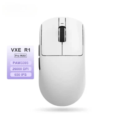 VGN R1 Pro MAX Dragonfly  E-sports Gaming Mouse Rechargeable PAW3395 Lightweight - Image 1 of 4
