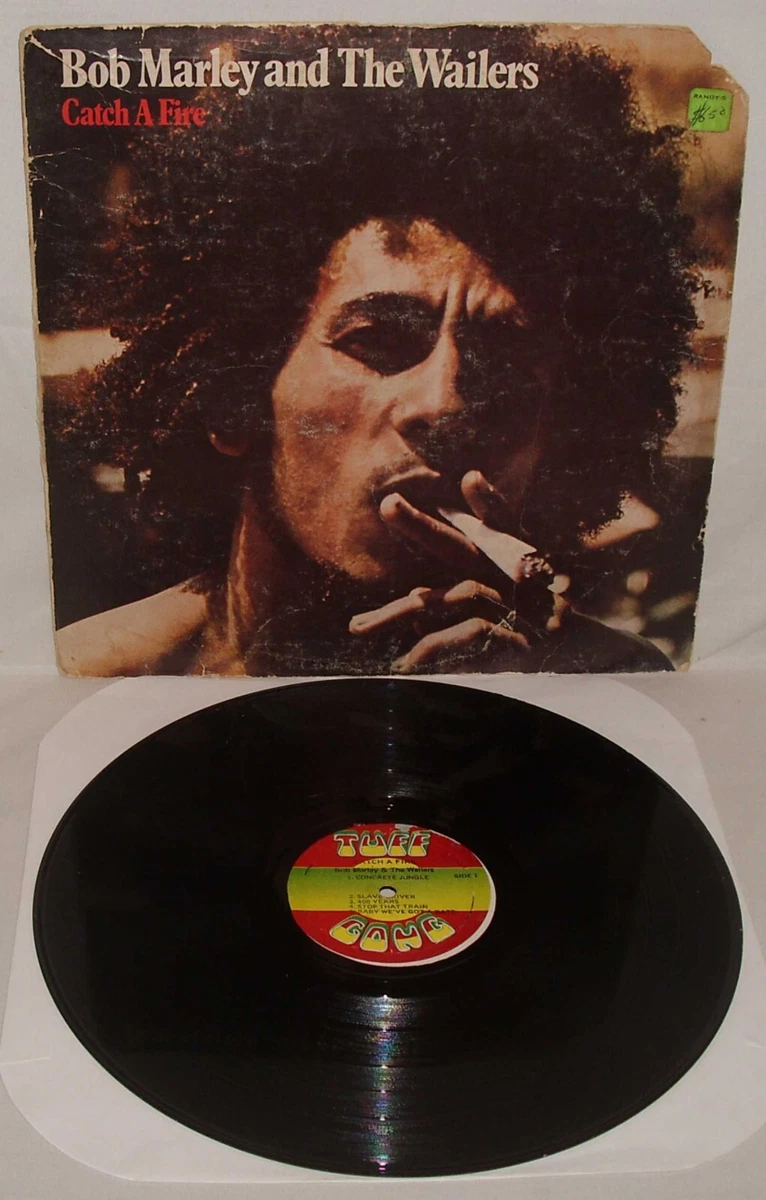 BOB MARLEY & WAILERS Catch A Fire TUFF GONG 1973 JA LP Rare Press