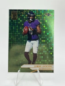 Lamar Jackson 2024 Panini Donruss Elite Football Green Disco #75 - Picture 1 of 2