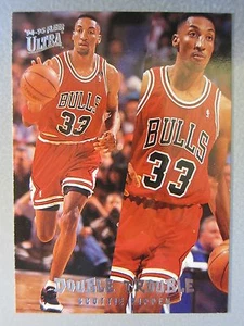 *Rare* 1994-95 Ultra Double Trouble #7 Scottie Pippen - Picture 1 of 2