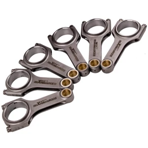 Conrods Rods Rod For Nissan Skyline Laurel L24 Datsun 240Z ARP 2000 bolts 133mm - Picture 1 of 12