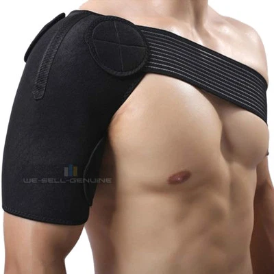 Magnetic Neoprene Shoulder Dislocation Injury Arthritis Pain Support Strap Brace