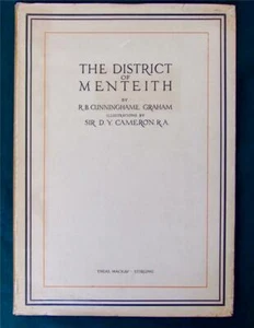 District of Menteith Cunninghame Graham, D.Y. Cameron, Signed, Limited Deluxe - Foto 1 di 12