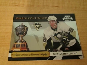 2010-11 Panini Playoff Contenders Awards Contenders Kristopher Letang #8  - Picture 1 of 2