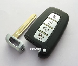 OEM HYUNDAI GENESIS CUPÉ 2010-2016 llave inteligente control remoto SY5HMFNA04 B STOCK + LLAVE NUEVA - Imagen 1 de 4