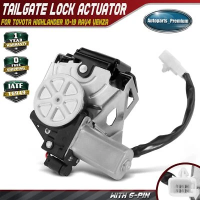 Actuador de bloqueo de puerta trasera para Toyota Highlander 2010-2019 RAV4 13-15 Venza 09-15 Foto 1 de 4