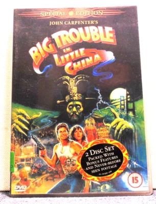 BIG TROUBLE IN LITTLE CHINA - Kurt Russel, Kim Cattrall ------ 2DVDs -SEE PHOTOS - Image 1 of 4