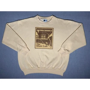 Vintage 90s The Music Loft Pullover Crewneck Sweatshirt Large - Picture 1 of 5