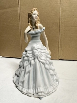 Royal Doulton Birthstone Petites April Figurine, 6.7" Diamond HN5629 - Image 1 of 3