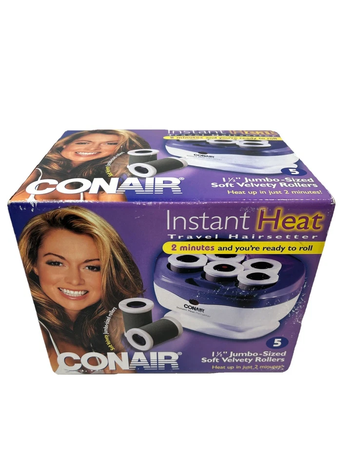 Conair Ts7nr Jumbo Rollers Instant Heat Travel Hairsetter