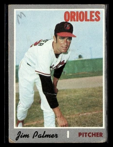 1970 Topps #449 Jim Palmer - Picture 1 of 2