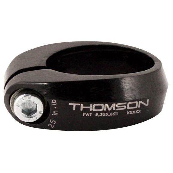 Abrazadera de asiento atornillable Thomson, 34,9 mm (1-3/8") - negro Foto 1 de 1