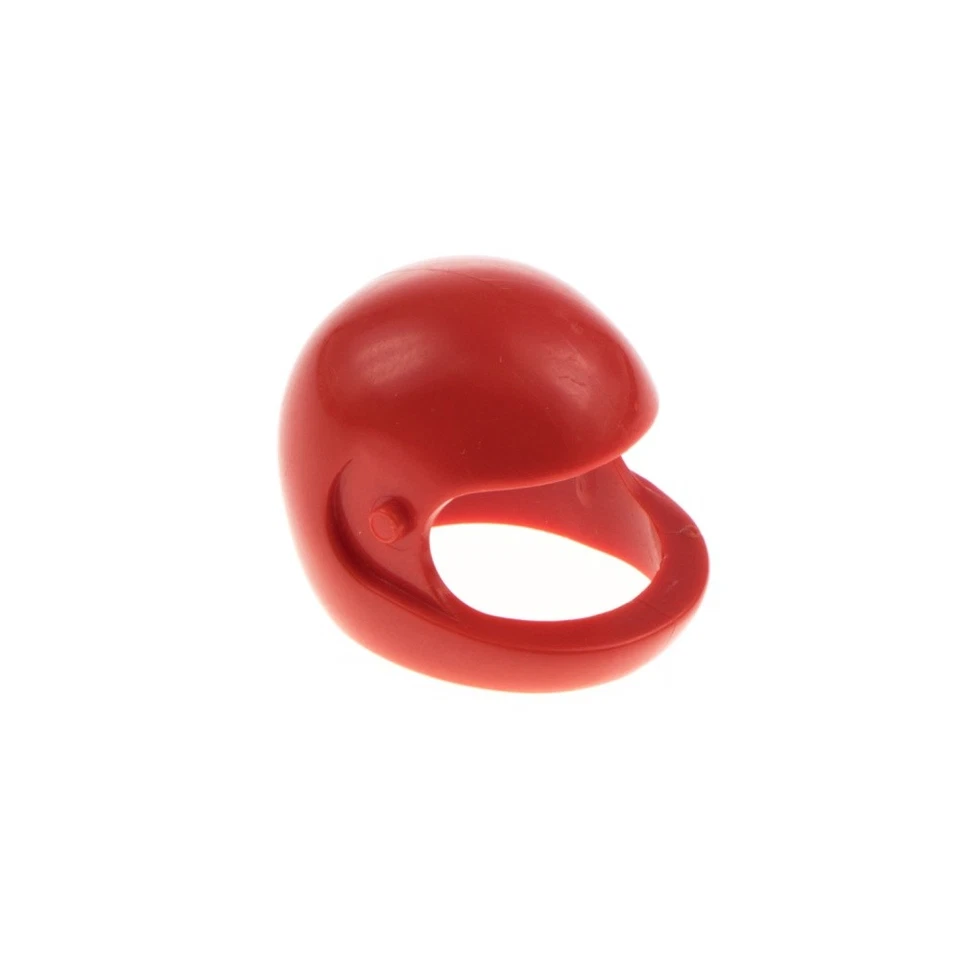 1x Lego Technic Figuren Helm rot Rennfahrer Kopfbedeckung Set 8830 8714 2715 - Bild 1 von 1