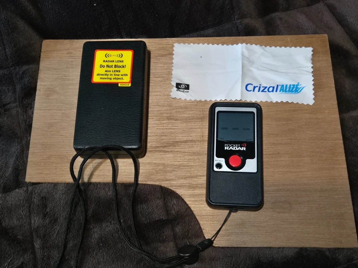 D&M Pocket Radar PR1000 Speed Radar Gun Speed Training Tool From