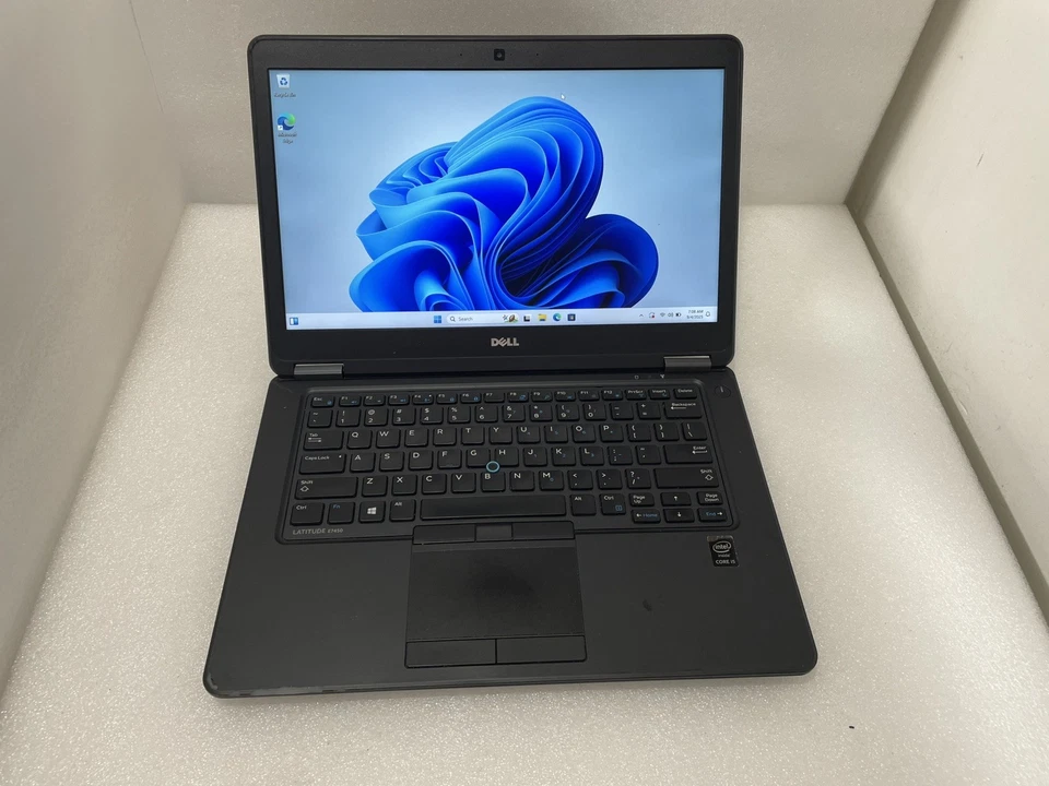 Dell Latitude E7450 256gb SSD Win 11 i5-5200u 2.20ghz 8gb RAM HDMI Webcam  - Image 1 of 4