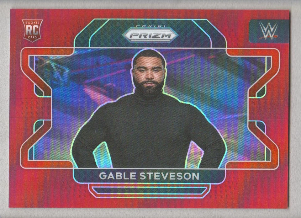 2022 Panini Prizm WWE Prizms Red Parallel Wrestling Cards Pick from List - Image 1 of 1
