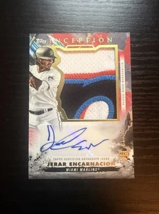 2023 Topps Inception Jerar Encarnacion Red Rookie Patch Autograph Auto #1/50 - Picture 1 of 2