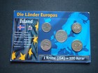 TOP Island Kursmünzensatz im Papierschutz! Das Geld der Welt! OVP! MDM!