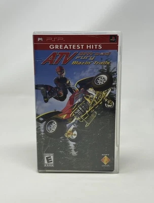 Refurbished ATV Offroad Fury Blazin' Trails Sony PSP Complete CIB Tested - Image 1 of 4