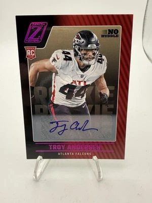 2022 Panini Zenith - Rookies Troy Andersen #164 No Huddle Autographs (AU, RC) - Image 1 of 2