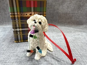 Sandicast Hund Weihnachtsschmuck Bichon Frise Sandra Brue - Bild 1 von 9