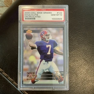 2000 Collector's Edge Psa Graded 10 Uncirculated #122 Doug Flutie Buffalo Bills - Bild 1 von 2
