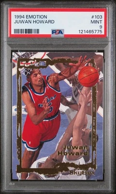 1994 E-Motion Juwan Howard #103 PSA 9 - Изображение 1 из 2
