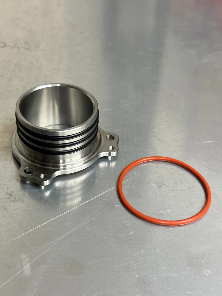 Brida de escape de tocho de alto flujo Honda CR500 1985-2001 Foto 1 de 4