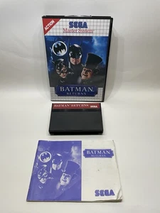 ⚫️🦇Batman Returns (SEGA Master System/1993) Handbuch dabei🦇⚫️ - Bild 1 von 10
