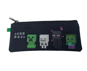 MINECRAFT 7,5” X 3” FEDERMÄPPCHEN KINDER GAMING TASCHE HALTER SCHULZUBEHÖR - Bild 1 von 3
